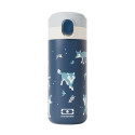 Gourde isotherme enfant - MB pop - Monbento - Bleu Wolf