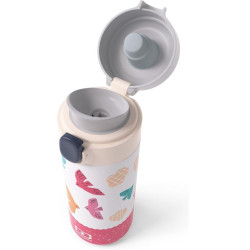 Gourde isotherme enfant  Monbento - Rose birds