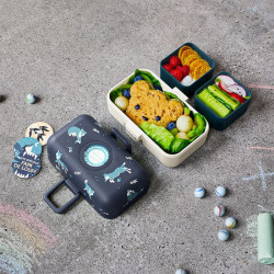 MB Tresor - Bento enfant Monbento - Bleu Wolf