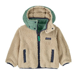 Baby reversible tribbles hoody -  - Weathered Stone