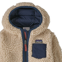 Baby Retro-X Hoody - Patagonia - Dark Natural / Navy