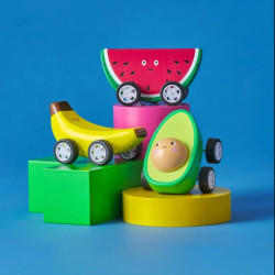 Voiture à  Fruit-Fun - Kidoki - Pastèque