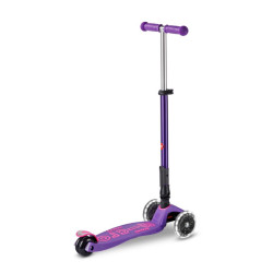 Trottinette Maxi Micro Deluxe pliable - Avec LED -