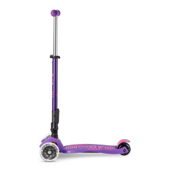 Trottinette Micro Deluxe pliable - Avec LED - Violet