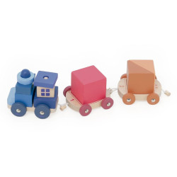 Train de cubes d'éveil - Vilac locomotive