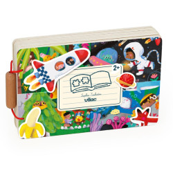 Livre puzzles en bois Le voyage - Vilac