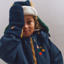 Moufles Grethe - Classic Navy mutli mix -