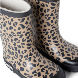 Bottes de pluie fourrées Mason - Liewood - Mega leo / mix