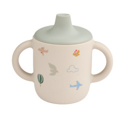 Tasse à bec en silicone Neil - Liewood - Flying / Sandy