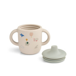 Tasse à bec en silicone Neil - Liewood - Flying /