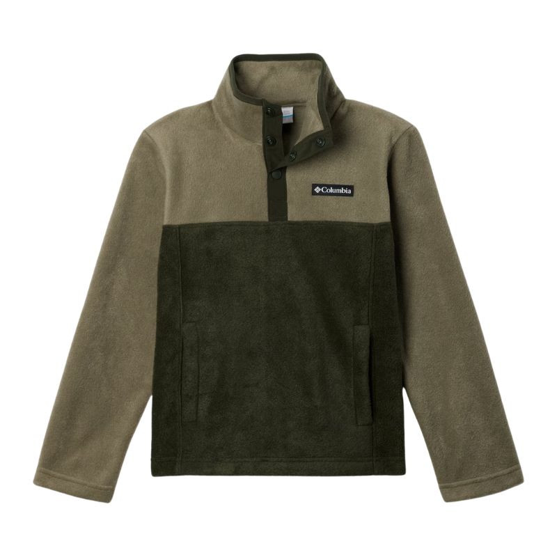 Veste polaire enfant Steens - Columbia - Greenscape, Stone Green