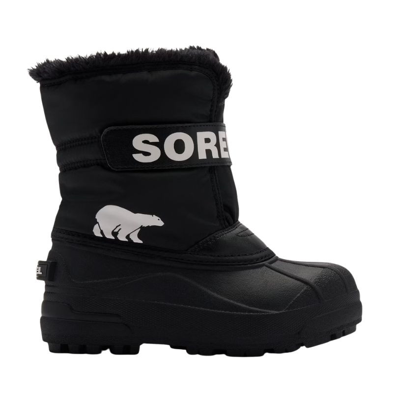 Botte de neige enfant Sorel Snow Commander - Black, sea salt