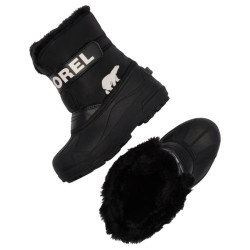 Botte de neige enfant Sorel Snow  - Black, sea salt