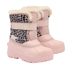 Botte de neige Sorel Snow Commander - Pink Salt, Pink
