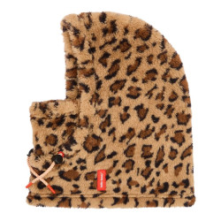 Cagoule polaire bébé Warmy - Hello  - Leopard