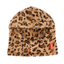Cagoule polaire bébé Warmy - Hello Hossy - Leopard