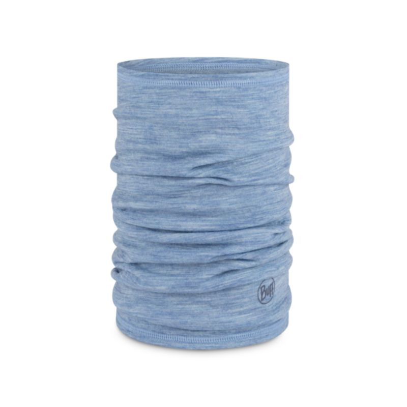 Tour de cou enfant en laine Merinos - BUFF - Solid Lake Blue