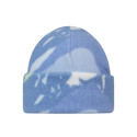 Bonnet enfant Polar Prints - Buff - Omasi Cobalt