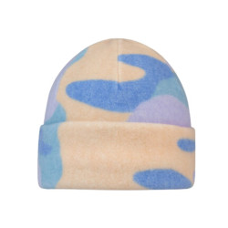 Bonnet enfant Polar Prints - Buff - Semva multi
