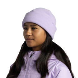 Bonnet enfant Polar Prints - Buff - Htr grape