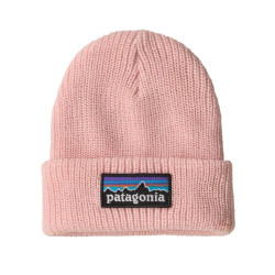 Bonnet Baby Logo Beanie - Patagonia - P-6 Logo : Sunlit Pink