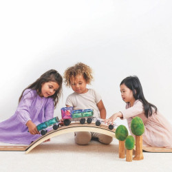 Jeu de construction Transport Pack 50 pièces - Connetix