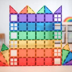 Jeu de construction magnétique Rainbow Starter - Connetix
