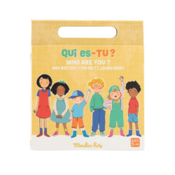 Qui es-tu ? magnétique de voyage - Moulin Roty