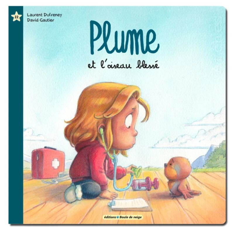 Plume et l'oiseau blessé - Petits Flocons - Dès 2 ans