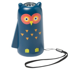 Lampe de poche enfant Forest Friends - Kidoki - Hiboux