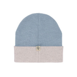 Bonnet enfant en laine mérinos - Lassig - nature