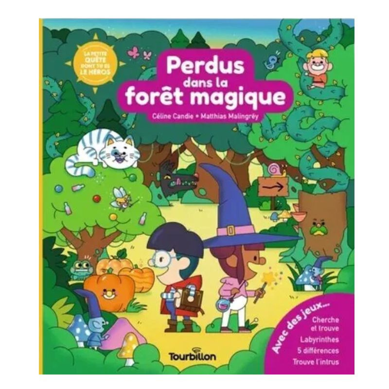 Livre-jeu Perdus dans la forêt magique - Edition Tourbillon