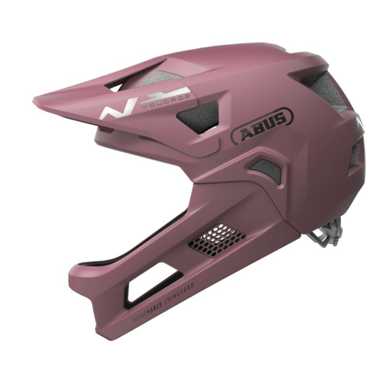Casque intégral VTT Enfant - YouDrop FF - Abus - Blush red