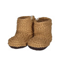 Chaussons bébé tricotés Yumasi - Barts - Light Brown