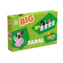 Puzzle enfant BIG 40 pcs - Plus-Plus - Set activité Ferme