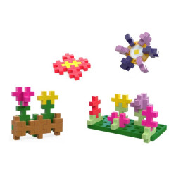 Puzzle enfant BIG 40 pcs - Plus-Plus - Set  Fleurs