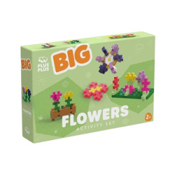 Puzzle enfant BIG 40 pcs - Plus-Plus - Set activité Fleurs