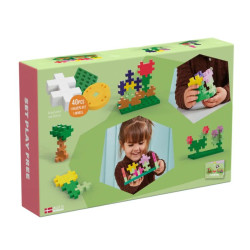Puzzle enfant BIG- Plus-Plus - Set activité Fleurs