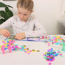 Puzzle enfant Kit Découverte Licornes pcs - Plus-Plus
