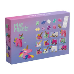 Puzzle enfant Découverte Licornes 275 pcs - Plus-Plus