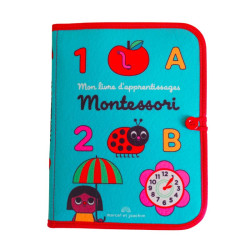 Livre d'activités Mon livre d'apprentissages Montessori - Marcel et Joachim