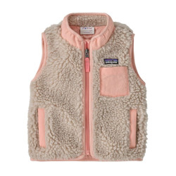 Polaire sans manche bébé Baby Retro-X - Patagonia - Natural - Sunlit Pink