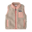 Polaire sans manche bébé Baby Retro-X - Patagonia - Natural - Sunlit Pink