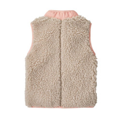 Polaire sans manche bébé Baby Retro-X - Patagonia - Natural Pink
