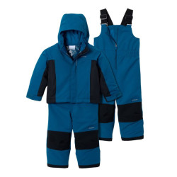 Ensemble neige enfant Columbia Buga -  Blue, Black