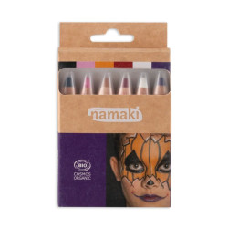Kit de 6 crayons de maquillage bio Monde des Horreurs - Namaki