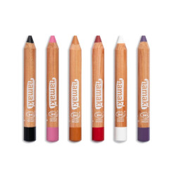 Kit de 6 crayons de maquillage bio Monde - Namaki