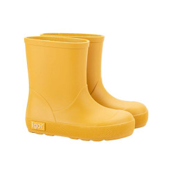 Bottes de pluie enfant barefoot Yogi - Igor - Amarillo