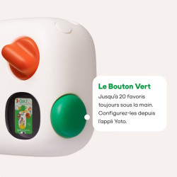 Yoto Mini 4e génération - Yoto bouton vert