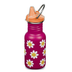 Kid Kanteen 350 ml en Inox - bouchon Sippy - flowers